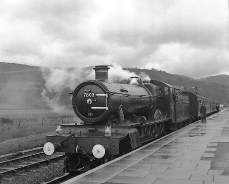 7802 at Dovey Junction