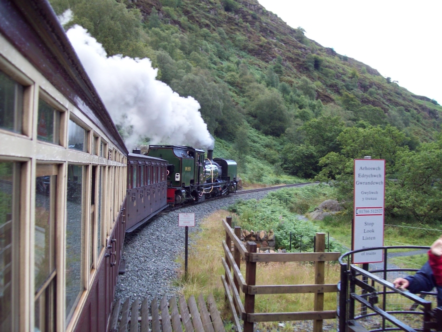 A Welsh Higland Beyer Garratt hard at work
