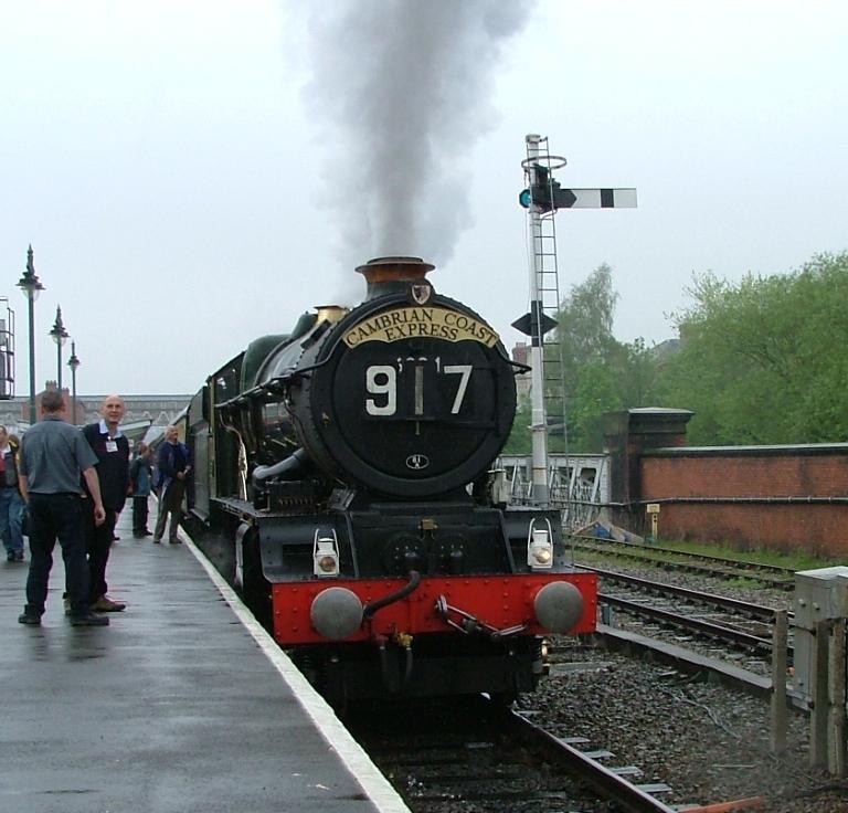 GWR King Class at Shrewsbury